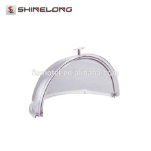 P255 High Quality Kitchen PC Round Clear Half-turn Thicker Food Cover